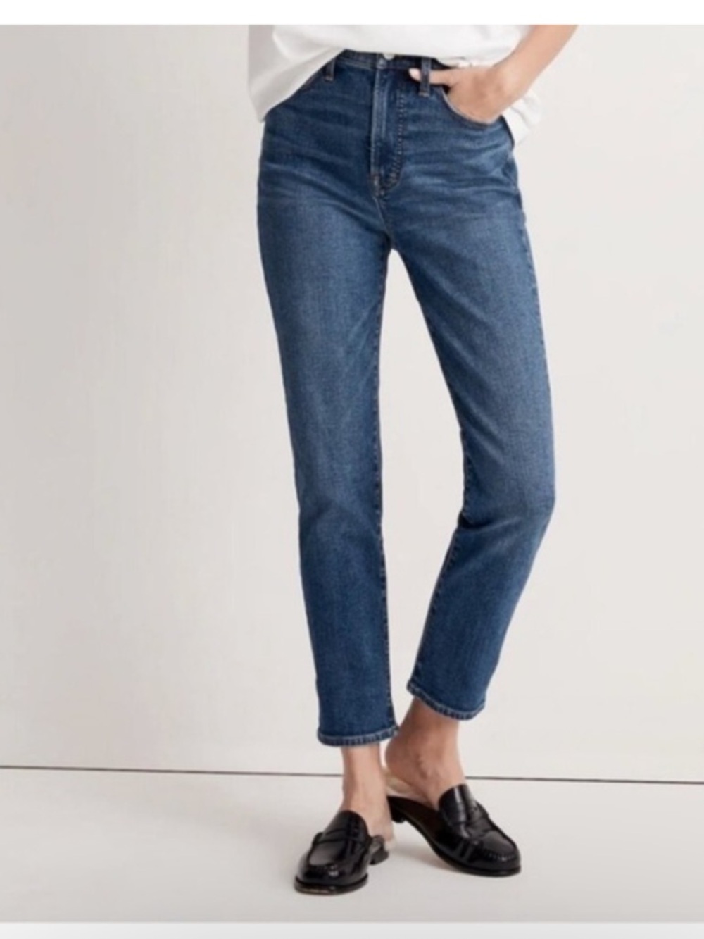 Madewell The Perfect Vintage Jean Dark Wash Business Casual Size 27